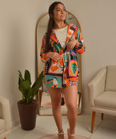 Parka Estampado Natasha