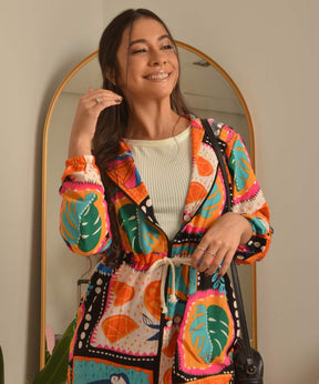 Parka Estampado Natasha