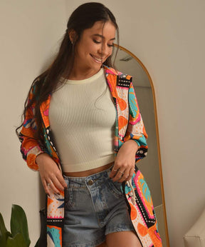 Parka Estampado Natasha