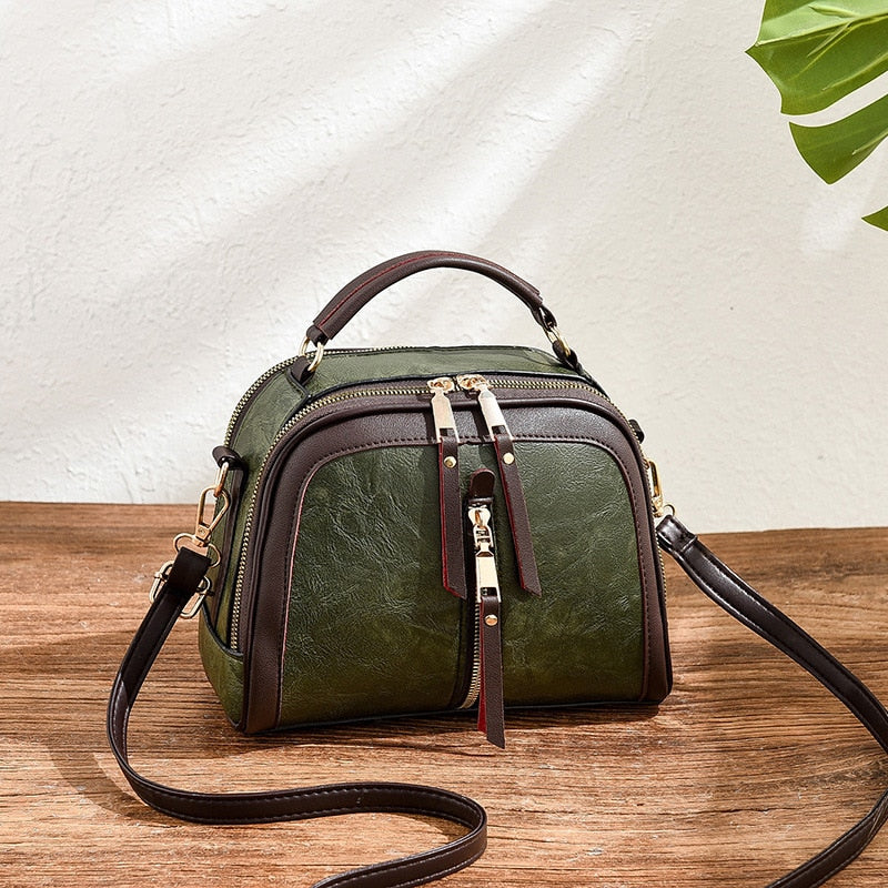 Bolsa Feminina De Couro Bela Woman