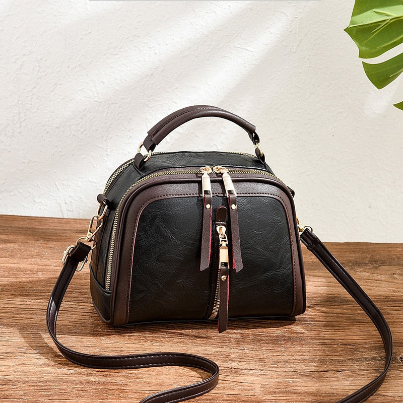 Bolsa Feminina De Couro Bela Woman
