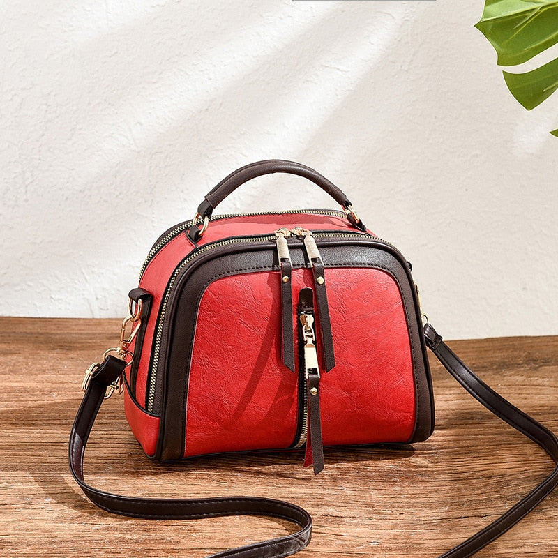 Bolsa Feminina De Couro Bela Woman