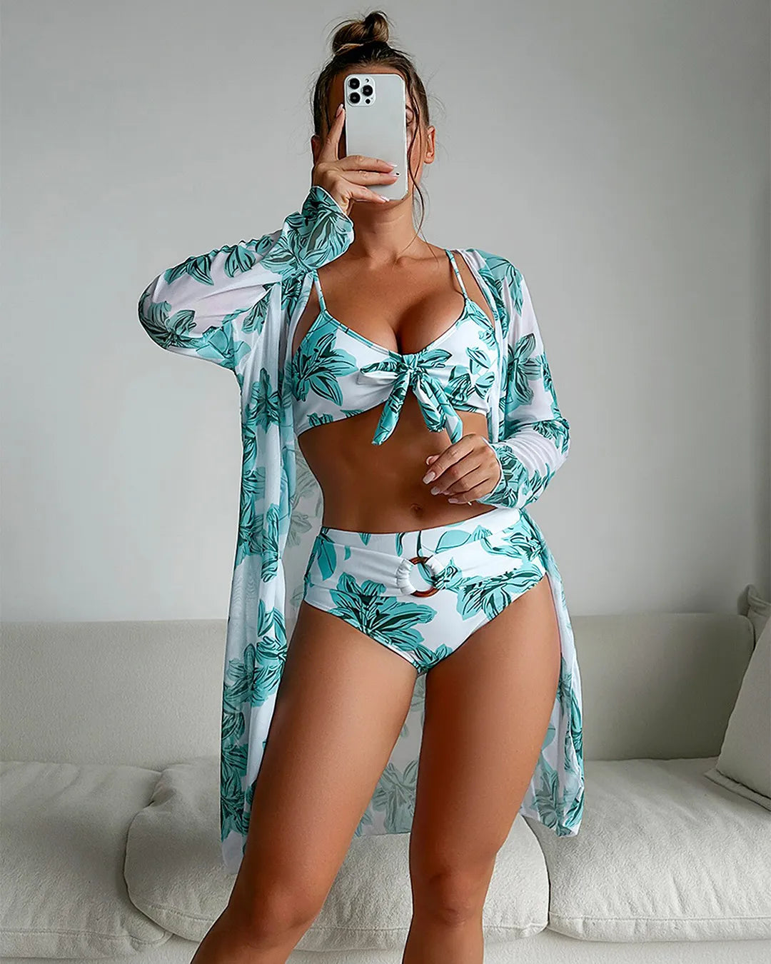 Biquíni Yasmim (Conjunto 3 peças)