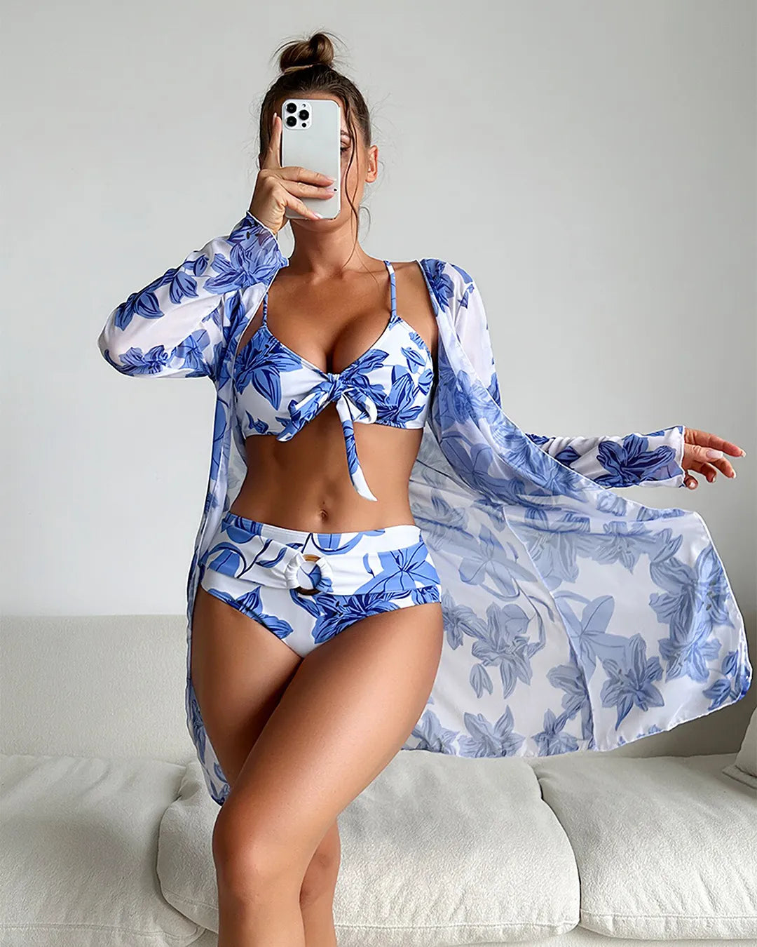 Biquíni  Jasmine (Conjunto 3 peças)
